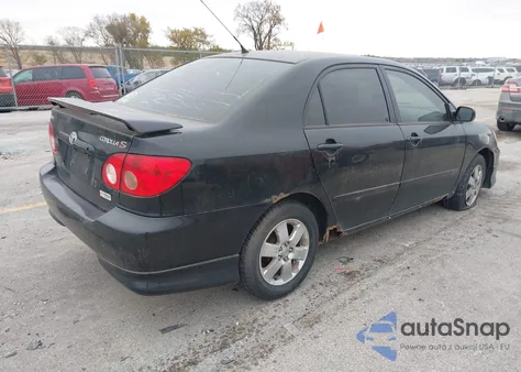 2006 Toyota Corolla S из США, поврежденный, VIN 1NXBR32E36Z701007